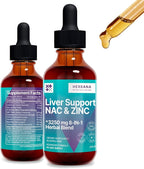 Liver Support & NAC, Zinc by HERBANAMANUFACTURING