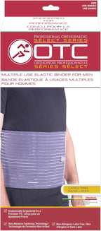 OTC Abdominal Binder for Men, Ribbed Elastic Compression, Select Series - Image 7