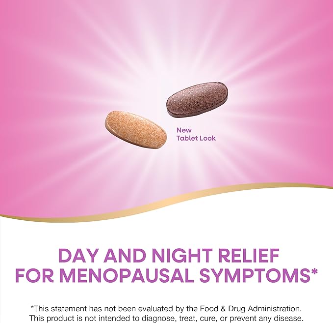 Enzymatic Therapy AM/PM Menopause Hormone-Free Formula Daytime Energy & Restful - Image 3