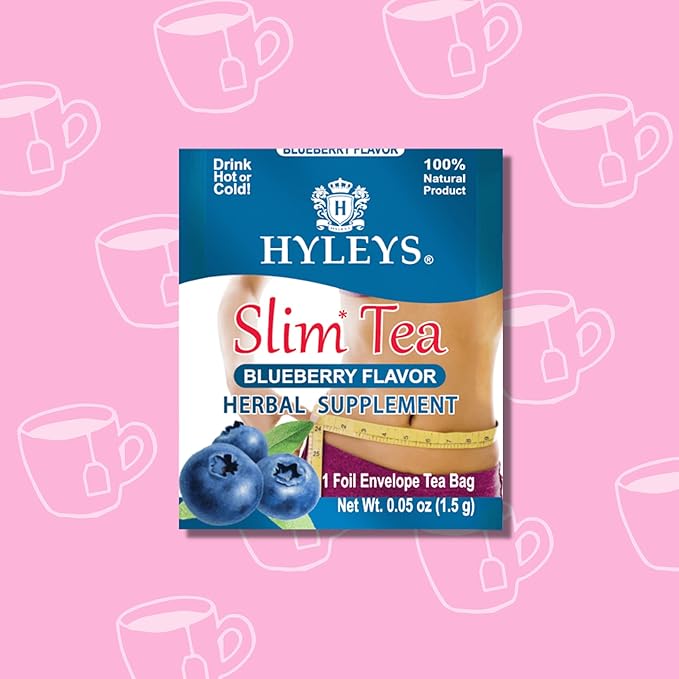 Hyleys Slim Tea Blueberry Flavor - Image 9
