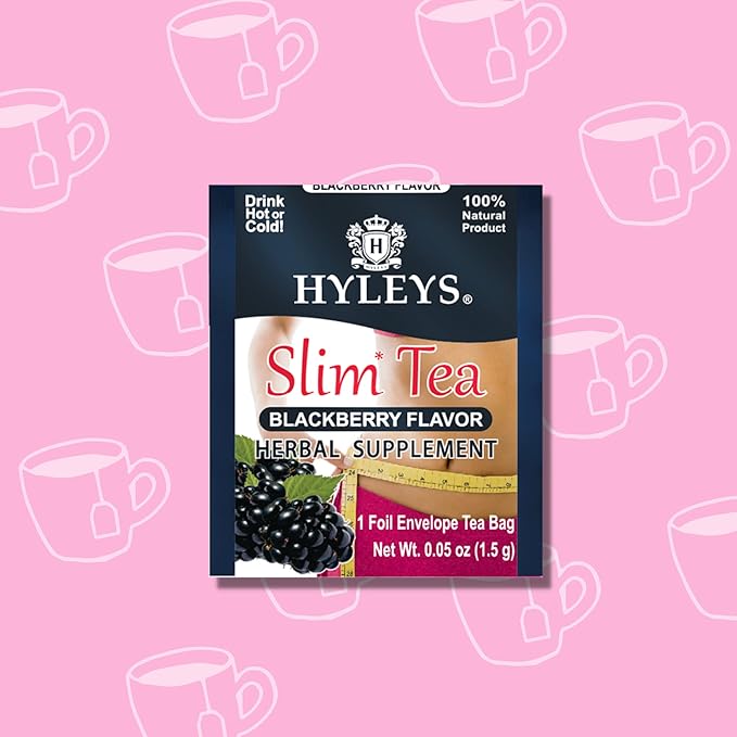 Hyleys Slim Tea Blackberry Flavor - Image 5