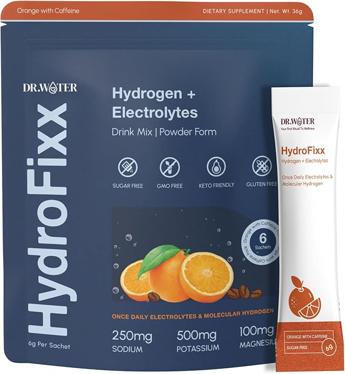 HydroFixx Hydrogen + Electrolytes Mix by DrWater