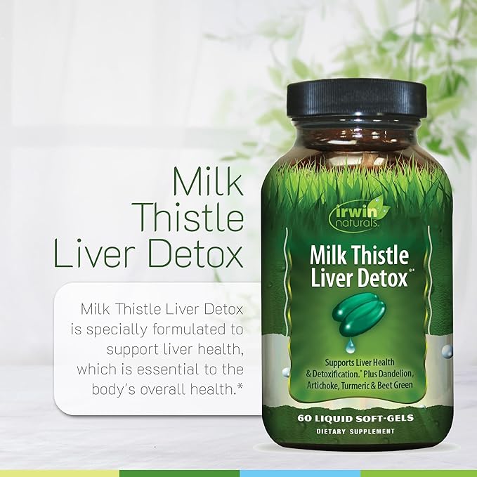 Irwin Naturals Milk Thistle Liver Detox - Image 5