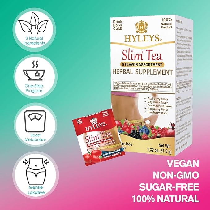 Hyleys Slim Tea 5 Flavor Assortment - Image 7