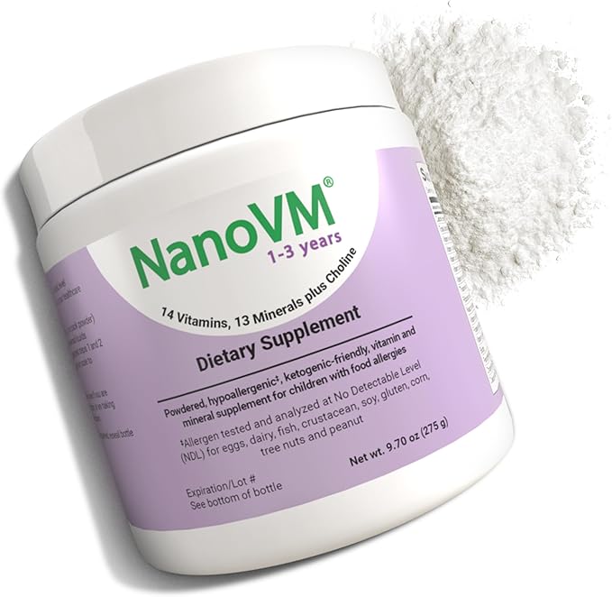 1-3 Years, Allergen-Free Multivitamin by NanoVM