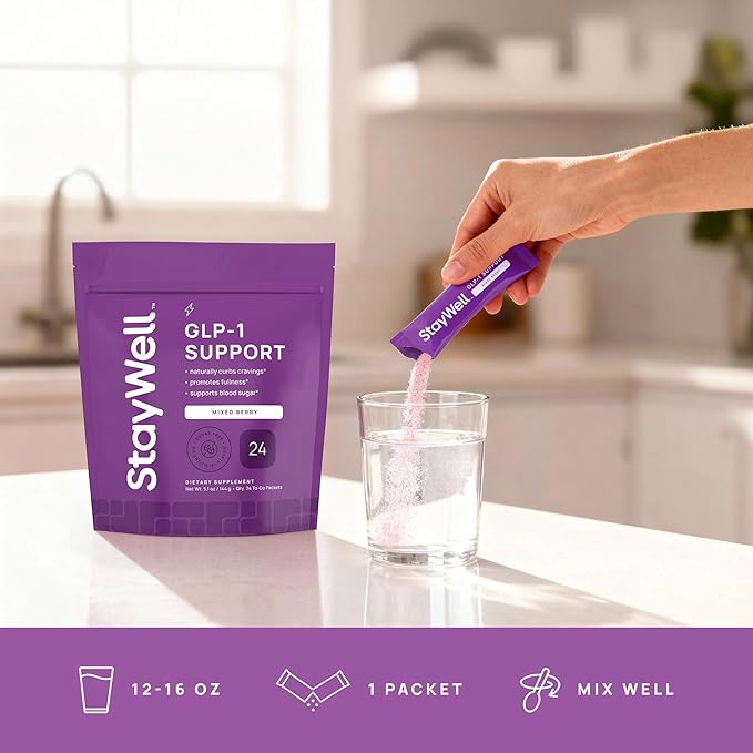 GLP-1 Supplement | Natural GLP-1 Production | GLP 1 Booster Drink Mix to - Image 8