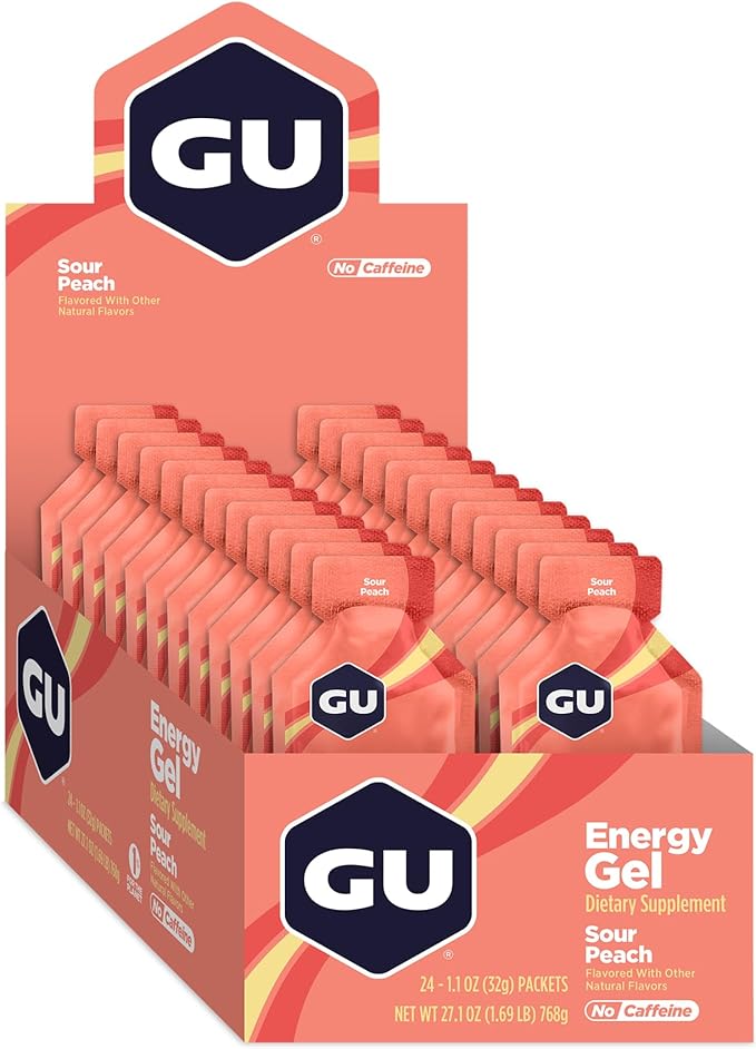 GU Energy, Original Energy Gels, Sour Peach - Image 2