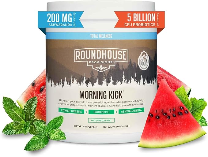 ROUNDHOUSE PROVISION Morning Kick, Powder Supplement by RoundhouseProvisions