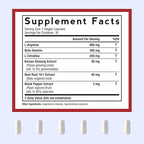 Doctor's Recipes Nitric Oxide Booster, 1380 mg, L-Arginine, L-Citrulline - Image 2