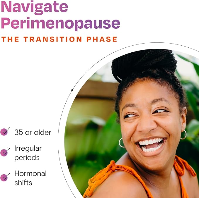 Amberen Perimenopause, Peri-Menopause Multi-Symptom Relief, Vitamin B, Vitamin - Image 5