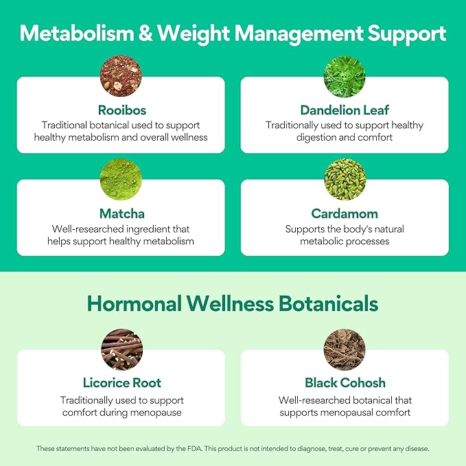 VoomVaya MenoSlim Tea – Menopause & Perimenopause Supplement - Image 5