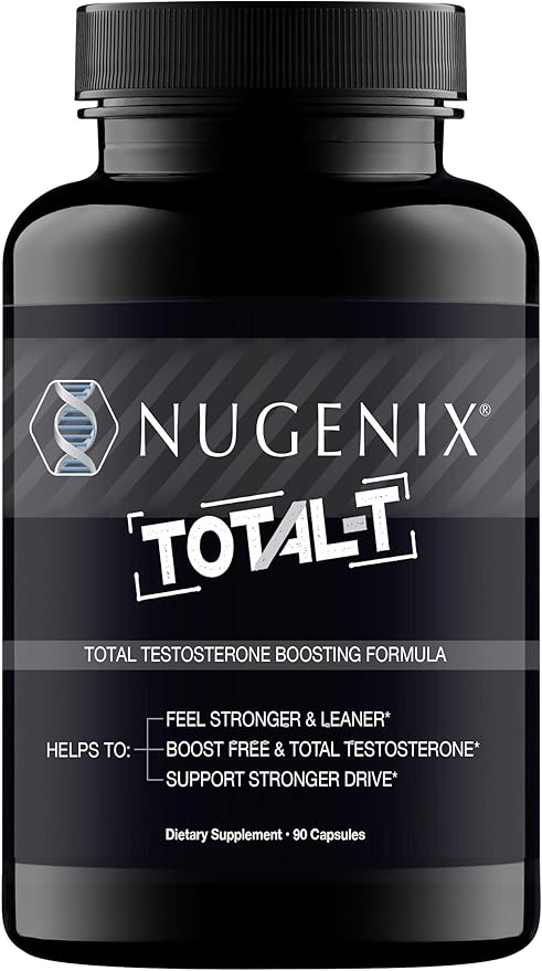 Nugenix Total-T, Free and Total Testosterone Booster Supplement by Nugenix