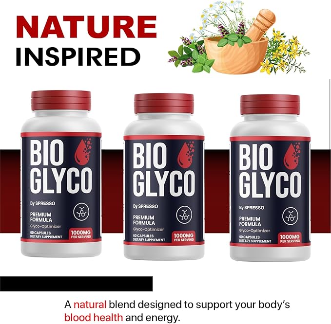 Bio Glyco Capsules, Official BioGlyco Blood Health Support Supplement Pills - Image 2
