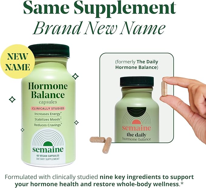 Semaine Hormone Balance – Clearer Skin, Enhanced Moods, Deeper Sleep & Happier - Image 2