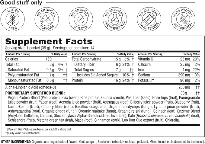 BODi Shakeology Plant-Based Vegan Protein Powder – Gluten-Free Superfood Shake - Image 2