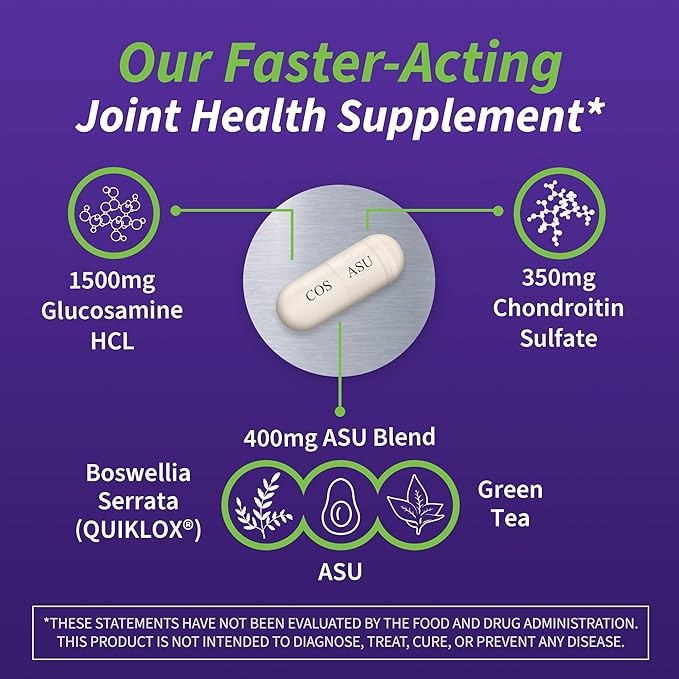 Nutramax Laboratories Cosamin® ASU Joint Health Supplement - Image 3