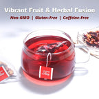 TEARELAE - Cranberry Apple Tea Bags, Rose Petals & Licorice Root - - Image 4