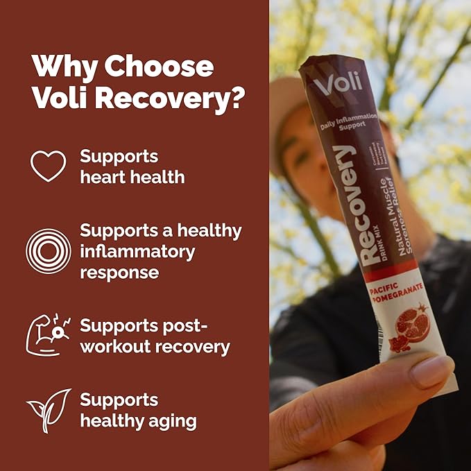 Voli Recovery - Post Workout Superfood Powder | Plant-Based Drink Mix Packets - Image 6