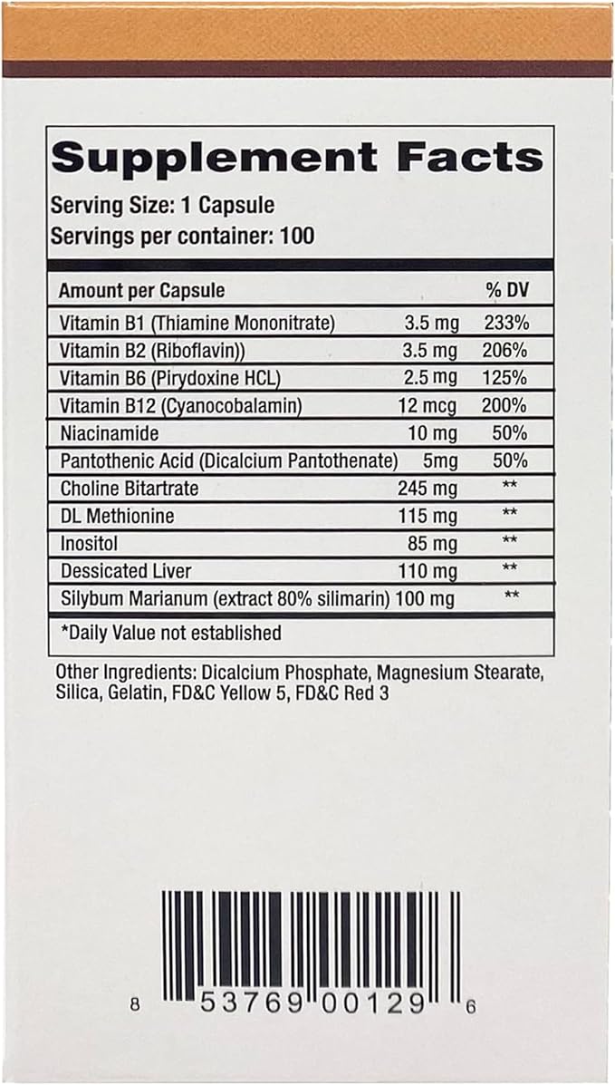 Dietary Supplement for Liver Detox & Cleanse, Daily Detox & Liver Support - Image 3