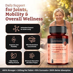 1100mg Turmeric and Curcumin x 180 Tablets - Image 4