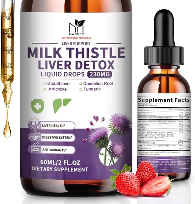 Milk Thistle Liver Support Drops – Liquid Herbal Supplement - Image 8