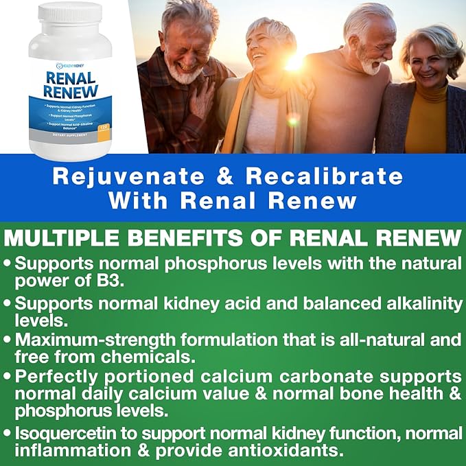 Renal Renew: Advanced Kidney Cleanse Detox & Repair Kidney Support Supplement. - Image 2