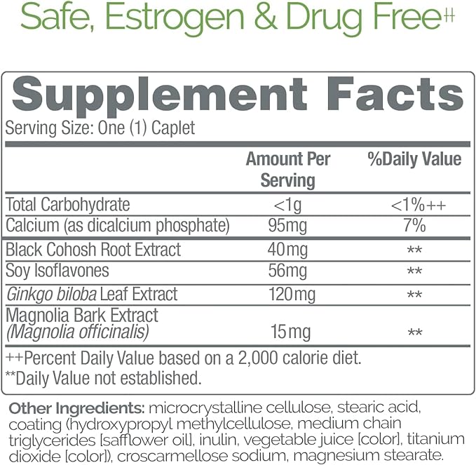 Estroven Mood Boost for Menopause Relief, Helps Reduce Hot Flashes & Night - Image 6