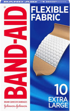 Band-Aid Brand Adhesive Bandages Flexible Fabric, Extra Large - Image 6