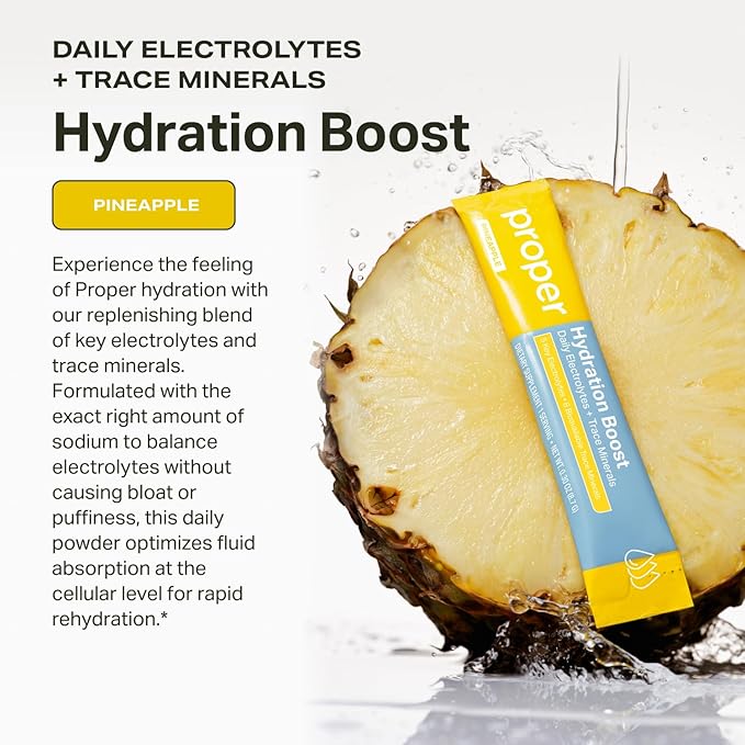 Proper Hydration Sticks – Electrolyte Powder Drink Mix Packets - Image 2