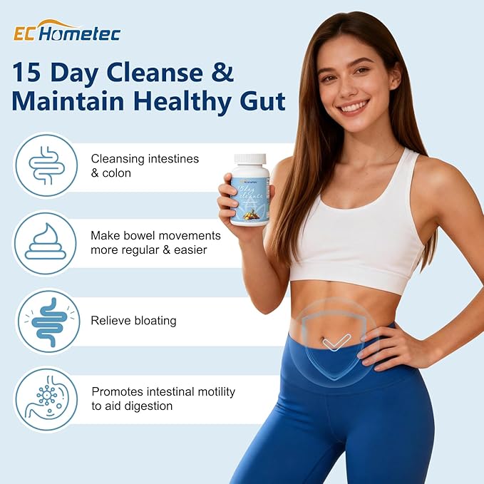 15 Day Cleanse, Gut and Colon Support, Gut Cleanse Detox - Image 2