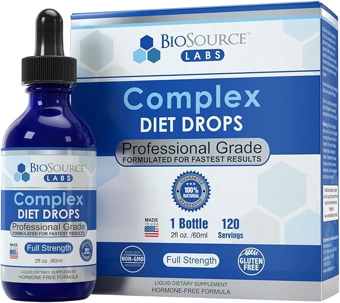 Complex Diet Drops – Best Natural Drops by BioSourceLabs