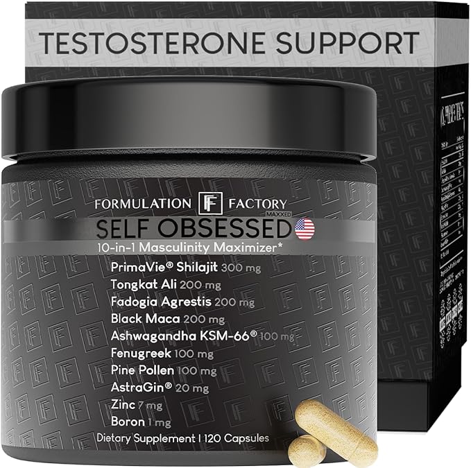 Formulation Factory Self Obsessed Maxxed Male Support by FormulationFactory