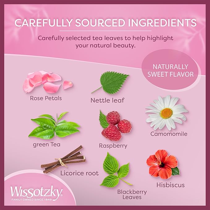 Wissotzky Wellness Beauty Green Tea, | - Image 3