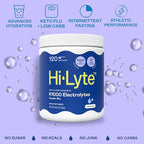 Hi-Lyte Keto K1000 Unflavored Electrolyte Powder | Hydration Supplement Drink - Image 2