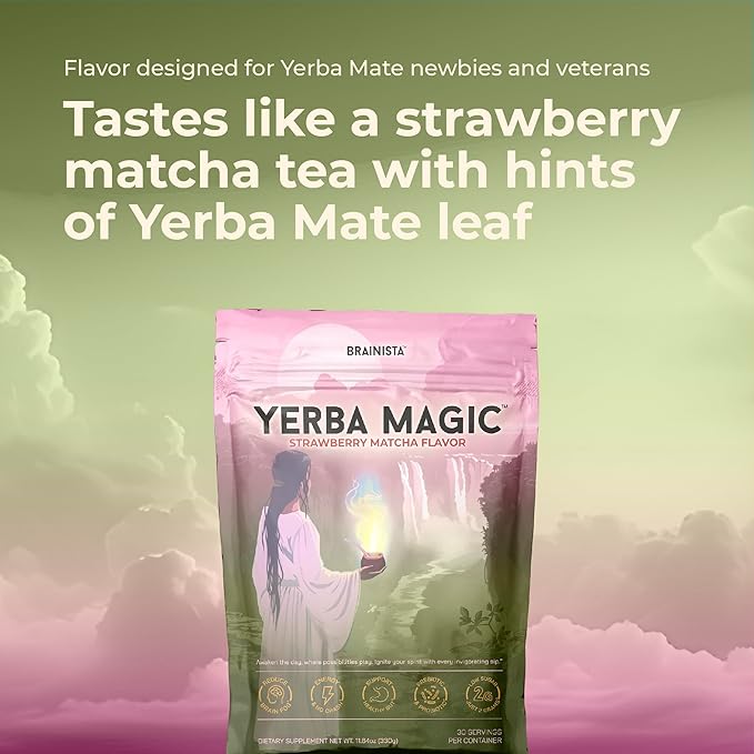 Brainista Yerba Magic, Yerba Mate Tea Instant Powder Drink - Image 8
