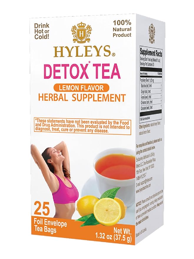 Hyleys Detox Tea for Cleanse by HYLEYSTEA