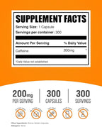 BulkSupplements.com Caffeine Capsules - Image 2