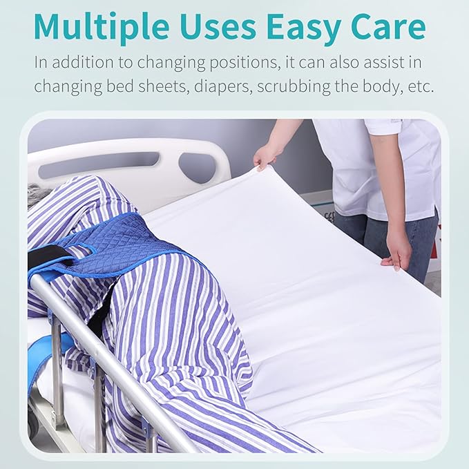 Patient Turning Device Belt, Elderly Bed Transfer Sling, Transfer Nursing Sling - Image 5