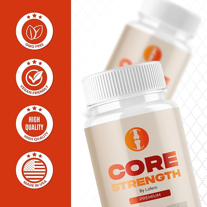 Core Strength Capsules, CoreStrength Premium Supplement Joint Vitamins Support - Image 6
