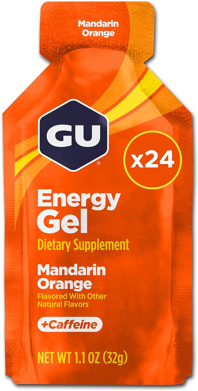 GU Energy Original Sports Nutrition Energy Gel, Mandarin Orange by GUEnergyLabs