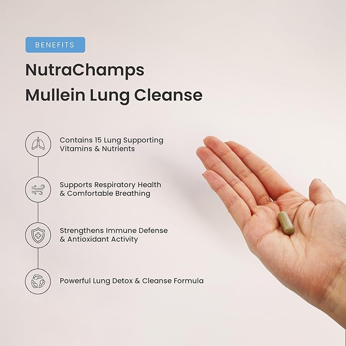 NutraChamps Mullein Leaf Extract - Image 5