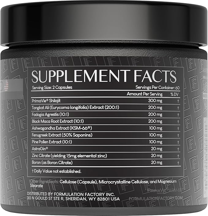 Formulation Factory Self Obsessed Maxxed Male Support - Image 2