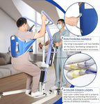 Sit to Stand Lift Patient Aid Padded Sling and Stand Assist - Image 5