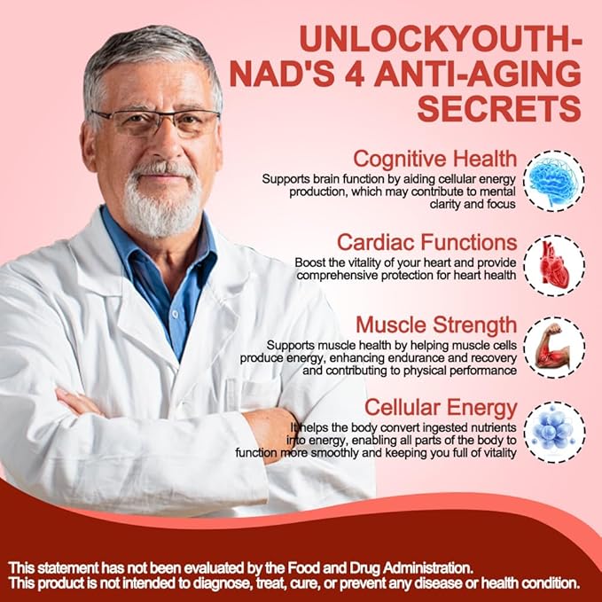 NAD Supplement 1200mg Synergistic Blend - Image 3