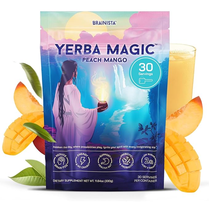 Yerba Magic – Yerba Mate Tea Instant Powder Super Drink by Brainista