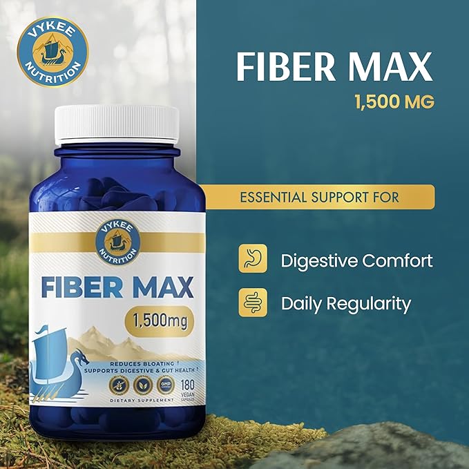 Vykee Nutrition Advanced Fiber Complex – Psyllium Husk, Aloe Vera, Chia & Flax - Image 2