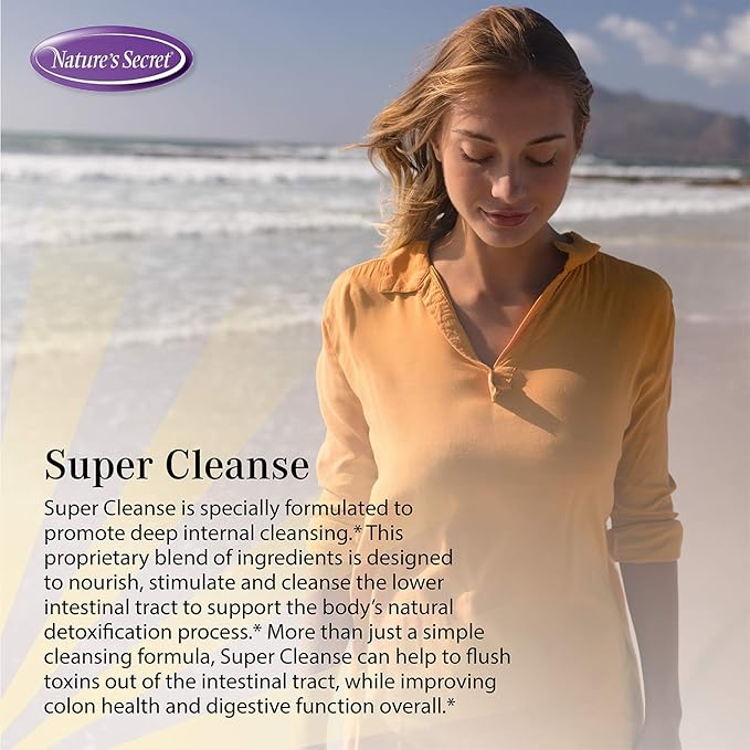 Nature's Secret Super Cleanse Tabs, 200 ct - Image 3