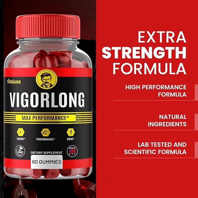 Vigorlong Gummies Maximum Strength All Natural Advanced Formula Performance - Image 5