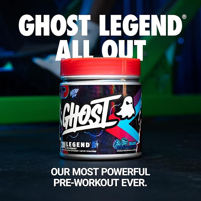 GHOST Legend All Out Pre-Workout Powder, Citrulline, Beta Alanine, NO3-T - Image 2