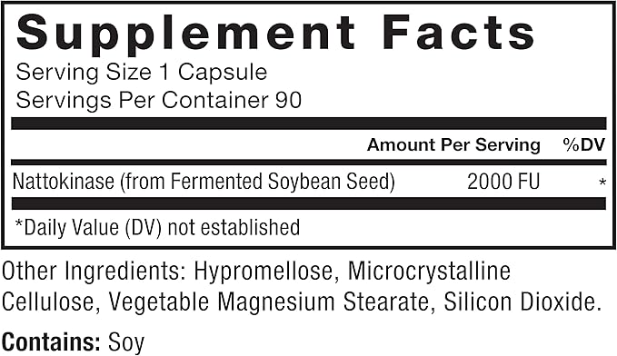 Force Factor Nattokinase 2000 FU, Nattokinase Supplement - Image 6